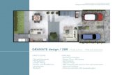GRANATE design / 3BR · 2020. 9. 18. · GRANATE design / 3BR FIRST FLOOR // 1,625 sq ft Lot - 1,956 sq ft construction wo parking spaces oom - Living / Dining eakfast bar ea d Images