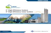 4 High Efficiency System 4 High Efficiency Solar System · 2020. 9. 22. · Franklin Electric Europa GmbH Rudolph-Diesel-Str. 20 - 54516 Wittlich - GERMANY Telefon: +49 (0) 6571 -