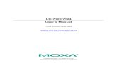 UC-7122/7124 User’s Manual - Moxa...UC-7122/7124 User’s Manual Introduction Networking and Communications Capabilities y Simple Network Management Protocol (SNMP)—Monitors remote