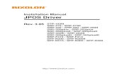 Installation Manual JPOS · PDF file 2014. 2. 28. · Installation Manual JPOS Driver Rev. 3.05 STP-103III SRP-275 / SRP-275II SRP-330 / SRP-350 / SRP-350II SRP-350plus / SRP-352plus