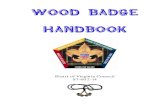 WOOD BADGE albest/woodbadge/2014/Chaplin Aide... course songbook. The reading associated with each day’s historic flag is found in this Handbook, and the Patrol Leader’s Notebook