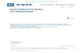 IEC/IEEE 62209-1528 · 2020. 10. 19. · IEC/IEEE 62209-1528 Edition 1.0 2020-10 Measurement procedure for the assessment of specific absorption rate of human exposure to radio frequency