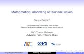 Mathematical modelling of tsunami waves - Accueil - TEL · Reference : J.C. Borrero, B. Uslu, V. Titov, C.E. Synolakis (2006). Modeling tsunamis for California ports and harbors.