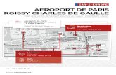 AÉROPORT DE PARIS ROISSY CHARLES DE GAULLE · 2020. 12. 24. · AÉROPORT DE PARIS ROISSY CHARLES DE GAULLE Trajet de la navette de l’aéroport au centre de livraison : entre 10
