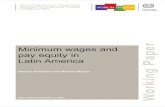 Minimum wages and pay equity in Latin America...SVMM and changes in wage-setting institutions ..... 23 Employment effects of the falling minimum wage..... 25 Pay equity effects of