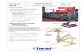 technical davit systems sheet general informationangle to the parapet wall. This angulation ensures worker safety, as the davit arm erection never occurs alongside the parapet wall.