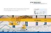 Demag Dedrive Pro frequency inverters · 2010. 4. 1. · Demag Dedrive Pro frequency inverters – the right solution for demanding drive applications More and more drive applications