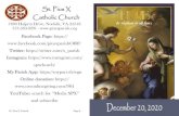 St. Pius X Catholic Church Sunday of Advent.pdf · PDF file 2020. 12. 14. · St. Pius X Church Page 4 Communion 1: (while in church, only the cantor sings) While the mission of the
