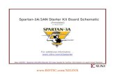 Spartan-3A/3AN Starter Kit Board Schematic · 2012. 11. 20. · Audio jack Clock SMA SPI select jumper RS-232 DCE DTE The PS/2 connector has primary and secondary connections to the