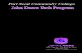 Fort Scott Community College John Deere Tech Program · 2223 S. Horton w Fort Scott, KS 66701(620) 223-2700 Kent Aikin - ext. 5371, Dale Griffiths - ext. 5372 Fort Scott Community