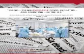 “130,000 – 210,000 AVOIDABLE COVID-19 DEATHS ......Overview This report looks at the staggering and disproportionate nature of COVID-19 fatalities in the United States, which now
