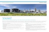DIGITAL SOLUTIONS TARO - DNV GL · TARO Plant-wide optimisation for the downstream industry Taro™ is a powerful RAM simulation tool that has been specifically developed for the