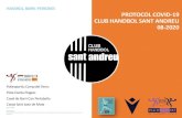 HANDBOL, BARRI i PERSONES PROTOCOL COVID-19 CLUB · PDF file 2020. 10. 5. · Handbol Sant Andreu vetllaran pel seu control i acompliment al moment de la realització de les nostres