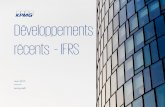 Développements récents IFRS T2 2017antérieur à l’utilisation prévue (projet de modification de l’IAS 16). Les modifications proposées ont pour but de clarifier la façon