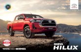 TOYOTA HILUX HG TRIPTICO 16-WEB...Toyota Safety Sense SEGURIDAD 7 airbags: frontales (x2), de rodilla (conductor), laterales (x2) y de cortina (x2) La Nueva Hilux incorpora en las