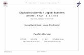 Digitaalsüsteemid / Digital Systems · 2017. 9. 5. · Hulgad – Sets • hulk on elementide (objektide) kogum [Georg Cantor, 1845-1918] • hulk – set, element – element, member
