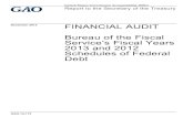 December 2013 FINANCIAL AUDIT · 2021. 1. 14. · December 2013 GAO-14-173 United States Government Accountability Office . United States Government Accountability Office . Highlights