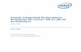 Intel(R) Integrated Performance Primitives for Linux* OS on …...Title Intel(R) Integrated Performance Primitives for Linux* OS on IA-32 Architecture Author Intel Corporation Subject