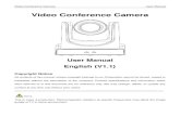Video Conference Camera · Video Conference Camera User Manual 6.5.1