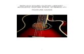 RSGL 04 v71 Acoustic Steel Guitar Feature Guide · 2020. 11. 18. · ACOUSTIC GUITAR STEEL STRINGS v71 FEATURE GUIDE 1 . TABLE OF CONTENTS Important (Requirements) 3 Library Size