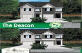 Deacon Sales 1-1 · 2020. 2. 28. · deacon 11 1 d 01 features: 3 bedroom 2.5 bath 1 ,364 square feet covered p a tio opt covered patio screened p a tio opt screened patio patio dinette