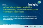 A Transducer-Based Model for Representing Functional Constraints on Integer Sequences · 2018. 9. 14. · A Transducer-Based Model for Representing Functional Constraints on Integer