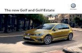 The new Golf and Golf Estate - ecofleetuk.com · 2017. 2. 3. · unbeatable package. GTD styling, flared sill strips and lowered sports suspension hint at its capability, while the
