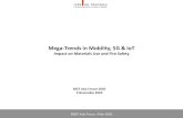 Mega-Trends in Mobility, 5G & IoT · 2020. 11. 5. · 5G Technology Network The 5G wireless technology network will connect IoT devices in the future 5G is expected to accelerate