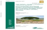 Environmental and Social Services Project (ZUSP), Zanzibar...AQUATIC ECOSYSTEMS ZANZIBAR URBAN SERVICES PROJECT (ZUSP) September 2010 Report No. 12574-9486-7 ii Table 3: Criteria and