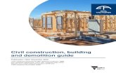 Civil construction, building and demolition guide...Civil construction, building and demolition guide Publication 1834* November 2020 *This replaces publications 480 released February