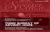 What Sweeter Music Worship Bulletin - First Baptist Church...What Sweeter Music Worship Bulletin Author: Dawn Keywords: DADtosxsGWo,BADWL_leVPw Created Date: 12/12/2019 3:08:18 PM
