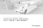 2020 KOL EV Indu Module Brochure rev0 - KokamThe KOL Battery System is supplied with Battery Protection Unit (BPU) in order to ensure the safe and reliable operation of the battery