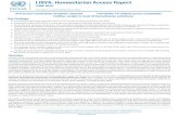 LIBYA: Humanitarian Access Report · 2020. 9. 24. · Libya Humanitarian Access Report 3 | 17 We advocate for The mission of the United Nations Office for the Coordination of Humanitarian