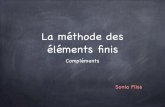 La méthode des éléments ﬁnis - ENSTA Parisfliss/Sonia_Fliss_web_page/...2017/07/06  · · = J Equations elliptiques - élasticité Problèmes issus de la physique Elasticité