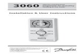 3060 - Direct Heating Supplies 3060... · 2015. 11. 9. · 3060 Installation & User Instructions electro-mechanical programmer for controlling heating & hot water This product complies
