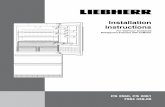 Installation Instructions...based on whether or not the supplied Liebherr water filter is installed. With the filter installed, the pressure must be in the range of 40-90 psi (2.8-6.2