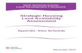 Strategic Housing Land Availability Assessment 06a... · 2020. 6. 29. · 2 North Somerset Strategic Housing Land Availability Assessment (November 2013) Appendix: Sites schedule