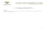 Forest City, Iowa9112E467... · 2019. 7. 15. · Forest City AGENDA: CITY OF FOREST CITY 305 NORTH, CLARK STREET P.O. BOX 346 FOREST CITY, IA 50436 (641) 585-3574 FAX (641) 585-4502