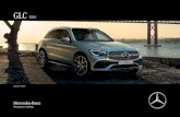 SUV - Mercedes-Benz · 2021. 1. 21. · GLC 300 d 4MATIC R 960,000 R 7,230 1950/4 180 500 156 GLC 300 4MATIC R 982,000 R 10,200 1991/4 190 370 180 Recommended retail price inlcudes