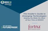 The Insider's Guide to Emerging Technologiescdn.modexshow.com/seminars/assets-2018/1316.pdf · 2018. 4. 25. · Or visit MODEX Booth B2715. Title: Disruptive Technologies Author:
