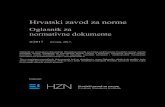 Oglasnik za normativne dokumente - HZN · 2020. 11. 22. · HRN EN ISO 29621:2017 en pr Kozmetika – Mikrobiologija – Smjernice za procjenu rizika i identifikaciju proizvoda niskoga