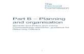 NAW Part B - Planning and organisation · 2020. 10. 6. · performance standard 1, you will need to develop and implement robust project planning processes. This should include evaluating