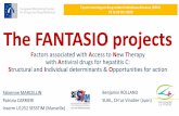 22 to 23 Oct 2020 The FANTASIO projects · The objectives of FANTASIO To identify the individual and structural determinants of access to hepatitis C treatments and their changes