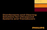 Philips - Systems and Transducers Solutions for Ultrasound Disinfectants and Cleaning · 2020. 7. 15. · specific to your region, contact your local Philips representative. This