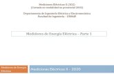 Medidores de Energía Eléctrica Parte 1...t t T' t | P' t Energia 1, 2 Mediciones Eléctricas II - 2020 11 Medidores de Energía Eléctrica de Inducción Medidores de Energía Eléctrica