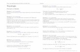 Topologie - Puissance Maths · 2015. 10. 29. · []éditéle10juillet2014 Enoncés 1 Topologie Ouverts et fermés Exercice 1 [ 01103 ] [correction] Montrerquetoutfermépeuts ...