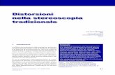 Distorsioni nella stereoscopia tradizionale · 2020. 1. 9. · Distorsioni nella stereoscopia tradizionale Elettronica e Telecomunicazioni N°1 Aprile 2008 19 3. Dominio di validità