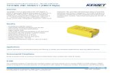 Tantalum Surface Mount Capacitors ¢â‚¬â€œ MIL-PRF (CWR Style) T419 2021. 1. 12.¢  Overview The KEMET T419