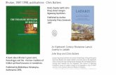 Bhutan, 1987-1998, publications - Chris Butters · 2019. 2. 23. · Bhutan, 1987-1998, publications - Chris Butters A book about Bhutan’sgreat saint, Pemalingpa and the «Terma»