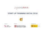 Programa Strat Up Training Social 2018 - Ateneu Baix Llobregatateneucoopbll.cat/wp-content/uploads/2018/03/Programa... · 2018. 3. 29. · qhfhvvdul shu frpxqlfdu o hpsuhvd d o h[whulru